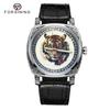 Forsining Мужские модные повседневные автоматические механические часы с драконом, тигром, леопардом и пиратским узором NP1