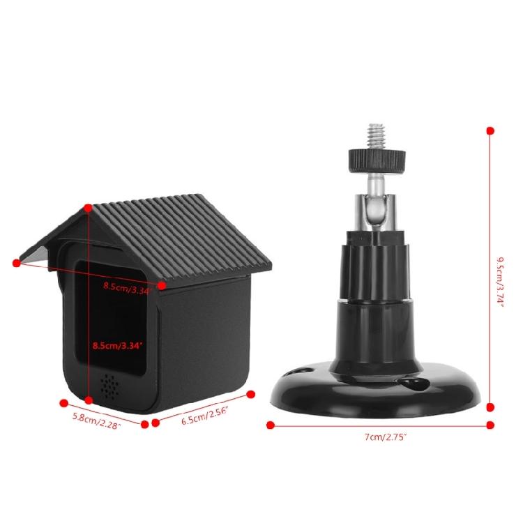 Wall Mount Protective Cover Skin for WyzeCam V3 Surveillance Weatherproof Sleeve