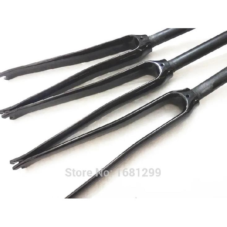 New OEM 700C Road bike 3K/UD/12K full carbon fibre forks carbon bicycle fork Fixed Gear Track bike carbon front forks hard parts