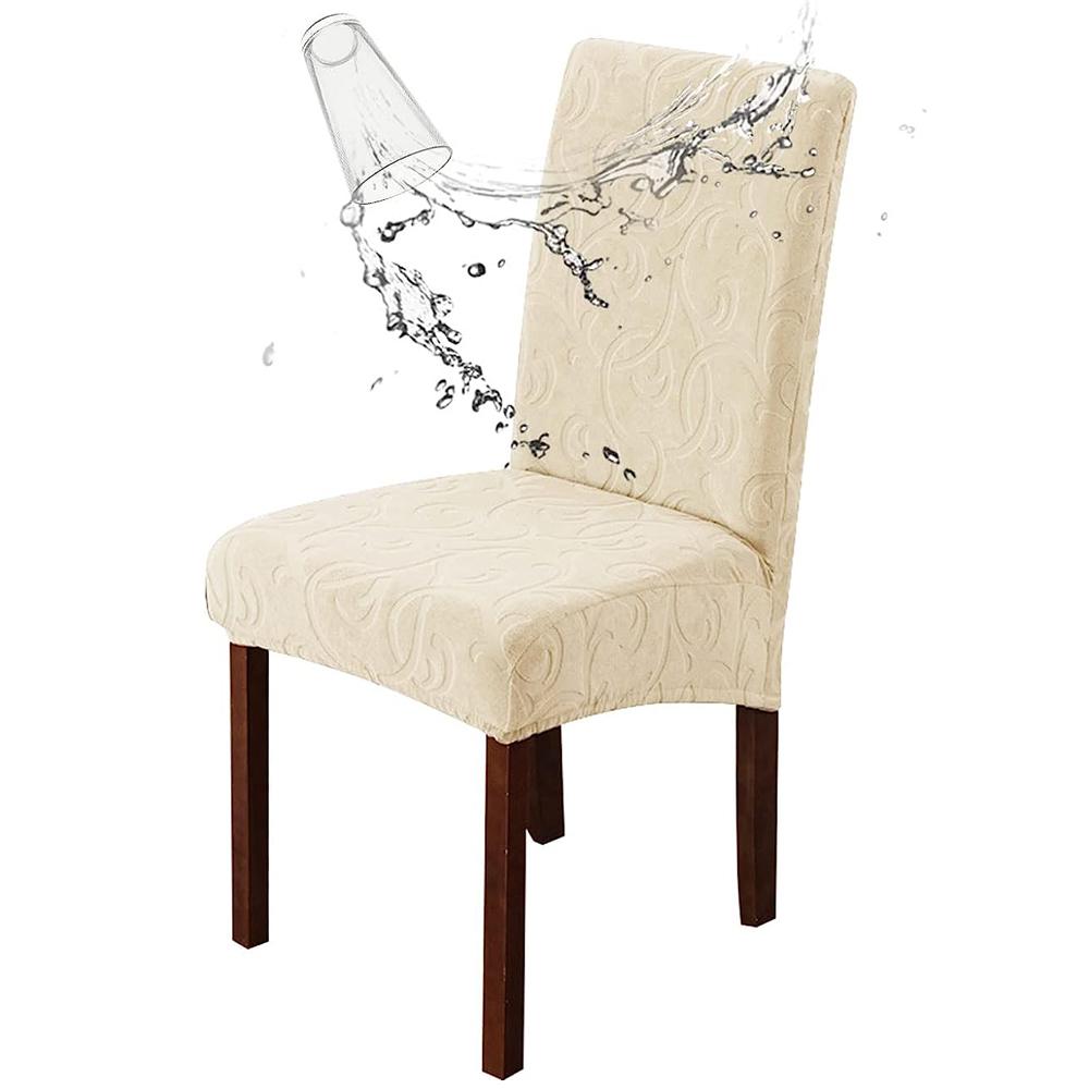 1 шт. водонепроницаемые чехлы для стульев в столовой, съемные, моющиеся и защитные чехлы для столовой, кухни и домашнего декора