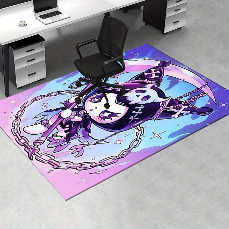 Office Rug Grim Reaper, Cute Art Anti-Slip Rug, Machine Washable for Living Room, Bedroom, Office, Multiple Sizes, Bedroom Mat, Decorative Mat, Durabl