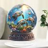 Снежный шар Морская черепаха: Двумерный акриловый декор для дома и вечеринок
