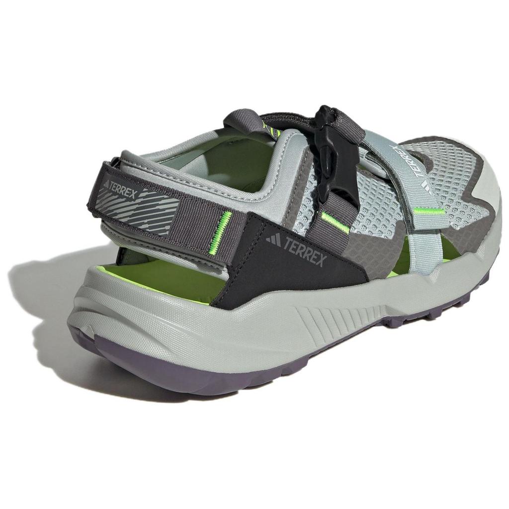 Adidas Terrex Hydroterra AT Sandal Wonder Silver Lucid Lemon кроссовки унисекс серо-четырехцветные IF7598