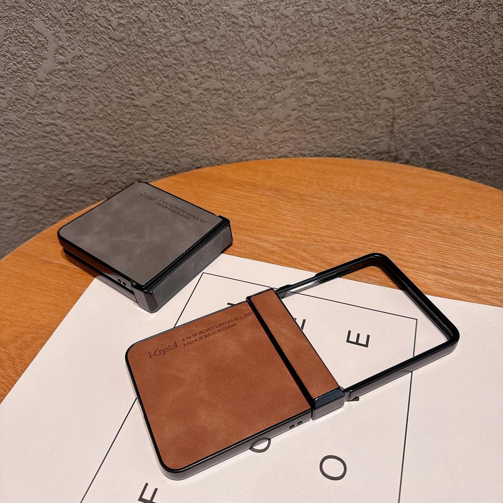 Флип-кейс из овчины для Samsung Z Fold7: Роскошный, Отводящий тепло, Безопасный для кожи, Защита от падений