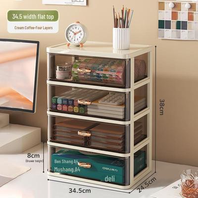 Пластиковый настольный органайзер для канцелярских принадлежностей и косметики