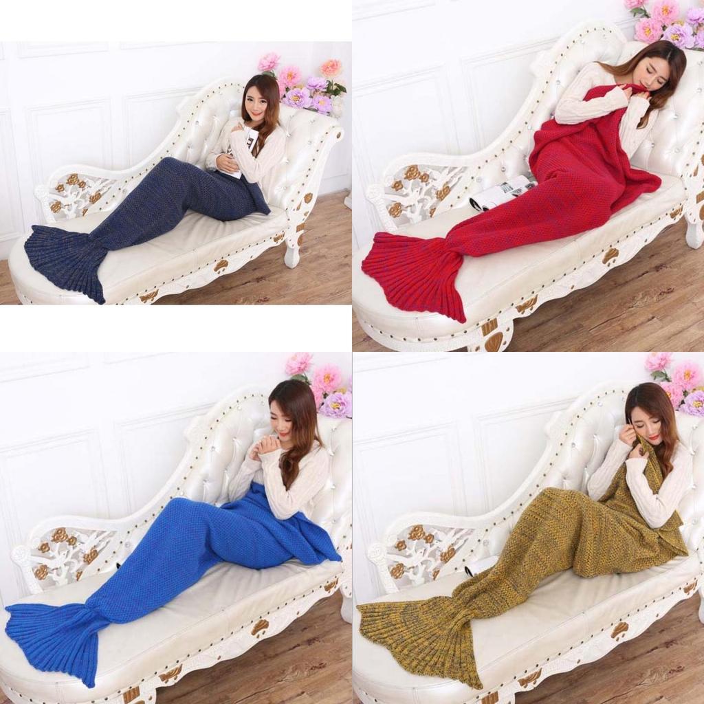 Mermaid Blanket With Unique Pattern For Home And Gift Giving