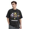 Undertale Sans And Papyrus Mettaton Flowey Frisk T Shirts Washed T-Shirts Short Sleeve Oversize Tees Men Women Polyester Clothing