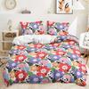 Cute Sheep Duvet Cover Set Twin King Cartoon Animal Bedding Set Polyester Rainbow Moon Comforter Cover For Kids Girl Kawaii Room