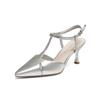TATA/She's 2026 Summer Shopping Mall High Heels Look Thin Baotou Sandals Women's Shoes