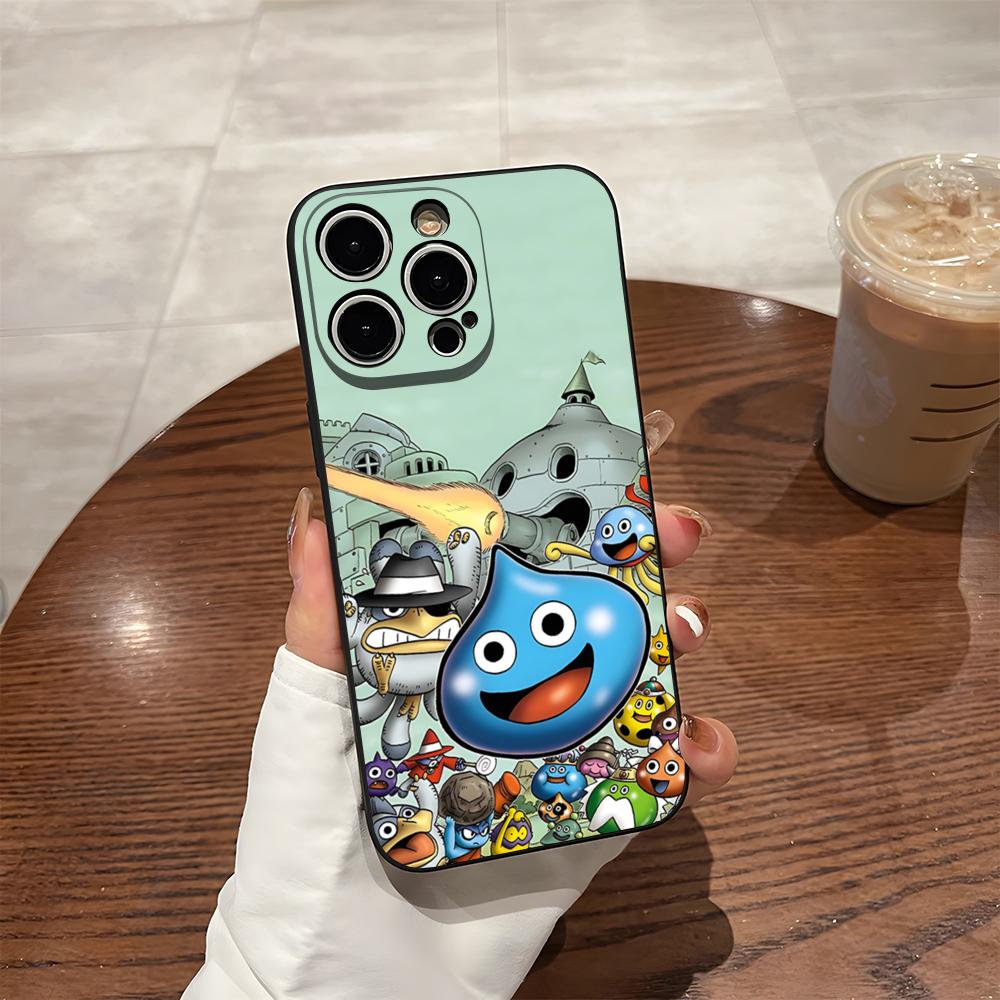 Чехол для телефона D-Dragon Quest Slime для 17 Pro Max Iphone 14 Pro Max 12 16 15 13 Pro 11 Xr X Xs 8 7 Plus Задняя крышка