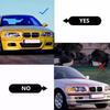 Накладка на левую переднюю фару BMW E46 Coupe (1998-2001 гг.)