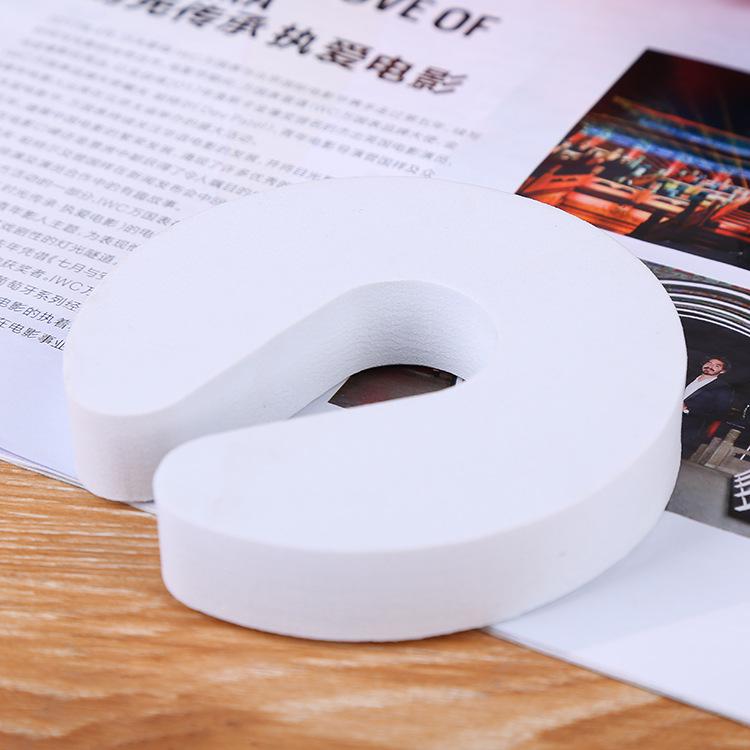 2.2CM Thick Child Safety Anti-Pinch Door Guard, Foam U-Shaped Door Clip for Home Protection