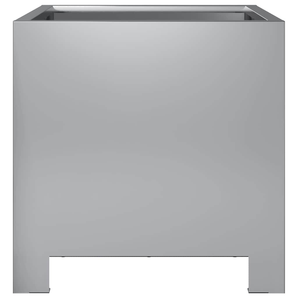 Vidaxl Donice Ogrodowe, 2 Szt., 30X30X30 Cm, Stal Galwanizowana