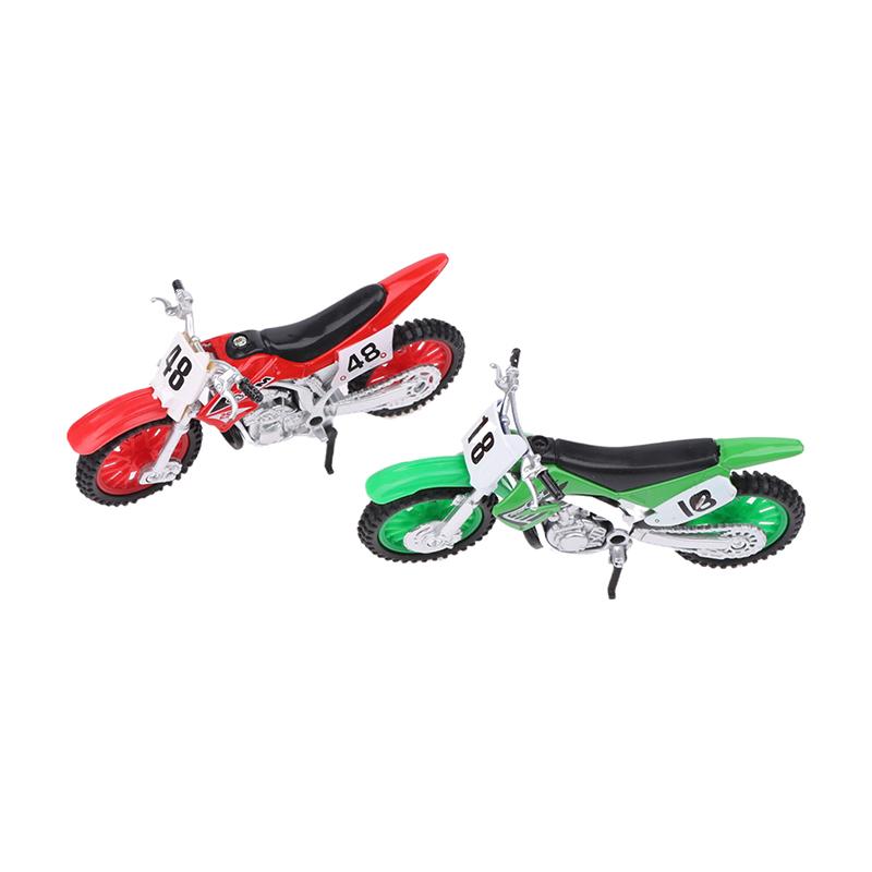 Simulated Alloy Motocross Motorcycle Model Toy Adventure Alloy Motorcycle Model Kids Toy Gift