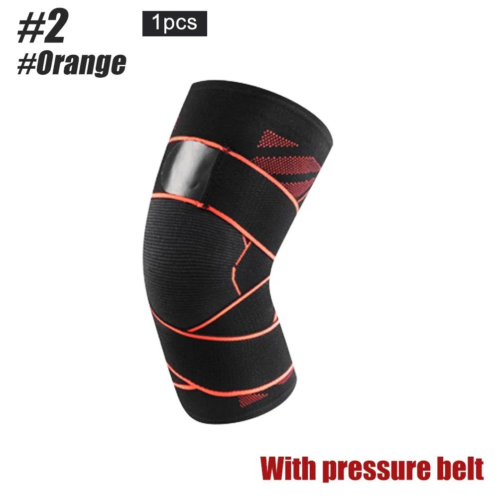1 шт., компрессионные бандажи для поддержки колена для бега, облегчения боли, восстановления после травм, баскетбола и других видов спорта