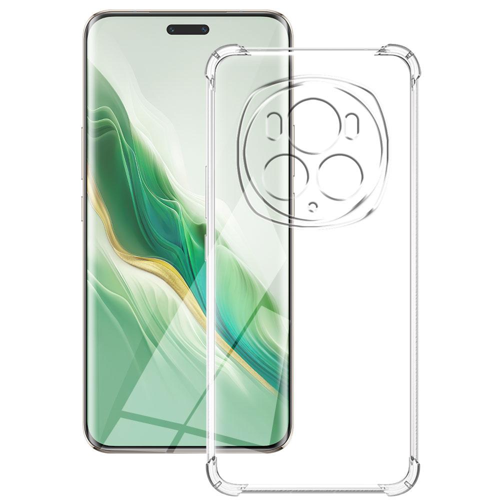 Прозрачный противоударный силиконовый мягкий защитный чехол для Honor Magic6 Pro / Honor Magic6 5G / Magic6Pro 5G / Magic6 5G