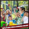 Inflatable Ninja Samurai Sword Toy, 75cm Kids Party Costume Props for Ninja Themed Parties