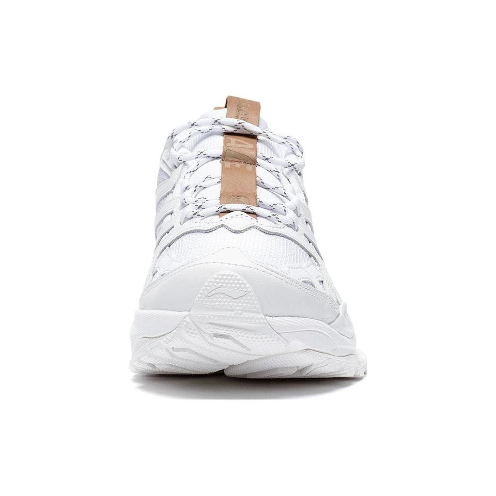 Li Ning Cat Paw Ace Trendy Non-Slip Wear-Resistant Low-Top Sports Casual Shoes Men Sneakers White AZGS103-2