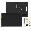 For Raspberry Pi 4B Set ABS Case Protective Shell 3.5in Display Heat Sink Screwdriver