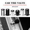 4pcs Car Styling Wheel Tire Valve Air Stem Cap Badge Decoration For Mustang Ranger Focus Kuga Fusion Mondeo Esco Fiesta