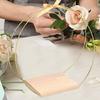 Metal Flowers Hoop 30cm Wreath Frame New Floral Hoop  Wedding