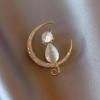 Cat Brooch For Women Baroque Trendy Elegant Brooch Pins Gifts