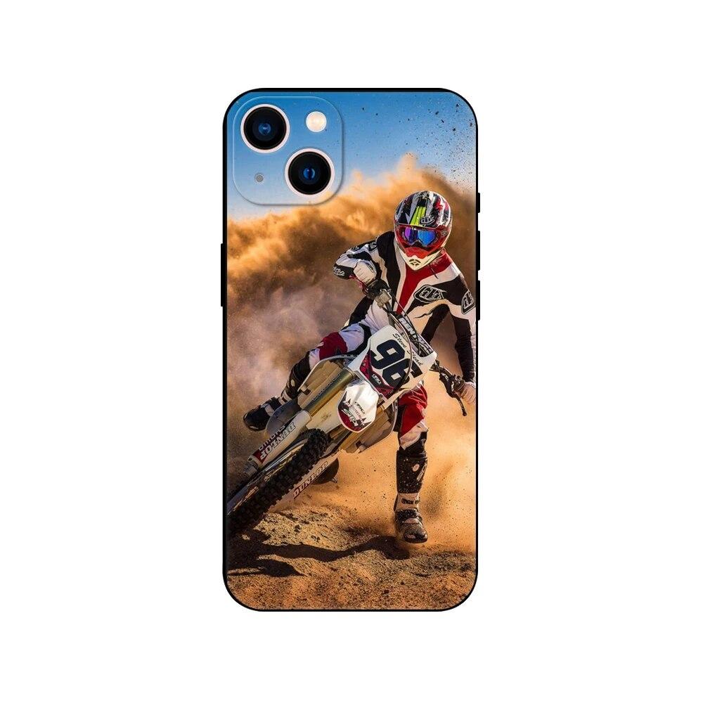 Чехол для телефона Moto Cross Motorcycle Sports для iPhone Samsung Galaxy Redmi Xiaomi Oppo OnePlus Note SA 7 8 9 10 11 12 13 14 20 21 22 23 53 54 Pro Ultra