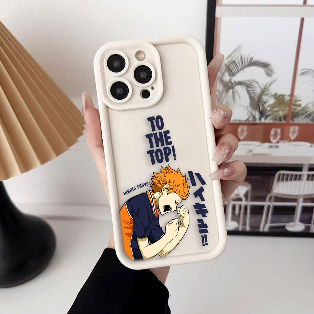 H-Haikyuu Школьный Волейбол Чехол для Телефона Для iPhone Apple 17 AIR 16 16E 11 12 13 14 15 XR Plus Pro Max Чехол Своими Руками Ударопрочный Чехол