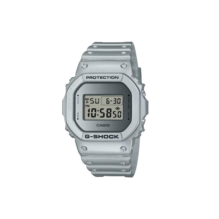 Casio Унисекс Часы серии G-SQUAD Серебристые DW-5600FF-8JF DW-5600FF-8JF