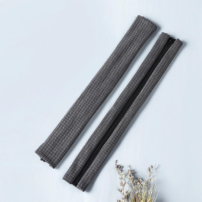 1 Pair Universal Elastic Zip Armrest Covers Removable Spandex Chair Arm Rest Covers Computer Office Elbow Arm Rest Protector