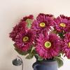 Real Touch Simulation Chrysanthemum Ultra Realistic Silk Gerbera Flower Arrangement Wedding Photography Props Artificial Flower