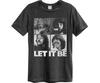 Футболка с принтом Beatles Let It Be Винтажный угольный