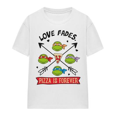 Teenage Mutant Ninja Turtles Унисекс футболка для взрослых «Пицца навсегда»