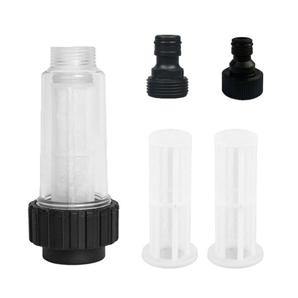 Фильтр для воды для мойки высокого давления G 3/4'' Фильтры для воды с 2 фильтрующими сердечниками для Lavor для Nilfisk Karcher K2 K3 K4 K5 K6 K7