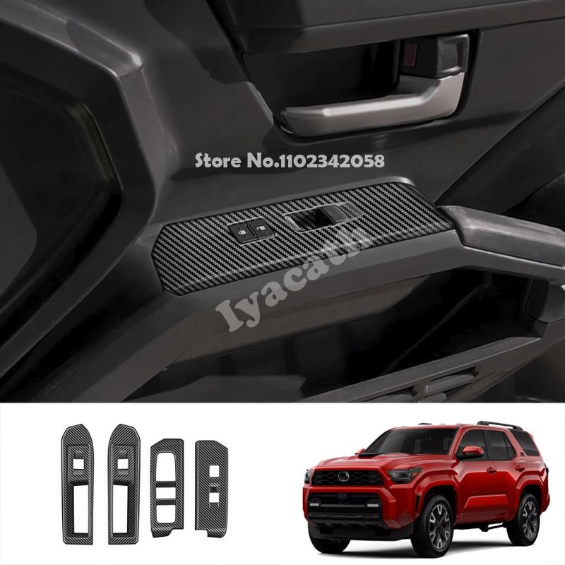 LHD For TOYOTA TACOMA 2024 2025 4Runner 4 Runner 2025 2026 ABS Central control Gear Shift Box Panel Cover Interior Accessories