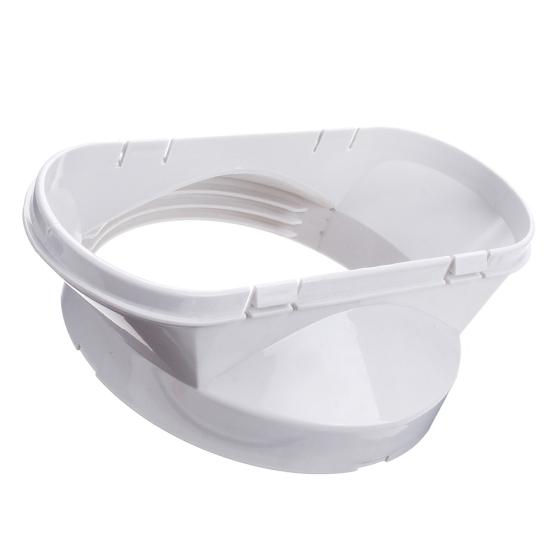 Прочный белый оконный адаптер из ПВХ 13 см для запасных частей портативного кондиционера