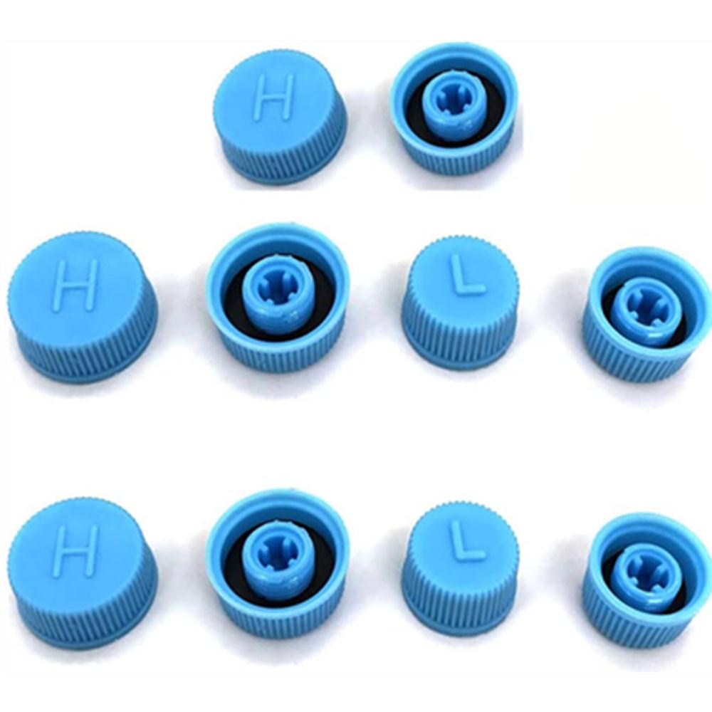 30Pcs Car A/C High & Low Side AC Charging Port Repair Caps Dust Cover M9 M10X1.0