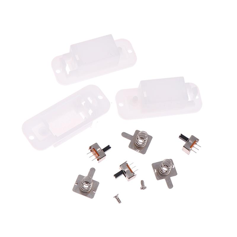 10 комплектов Ag13/LR44 батарейный отсек с кнопкой переключения батарейный отсек 3 В 4,5 В подарочный плеер батарейный отсек без батареи