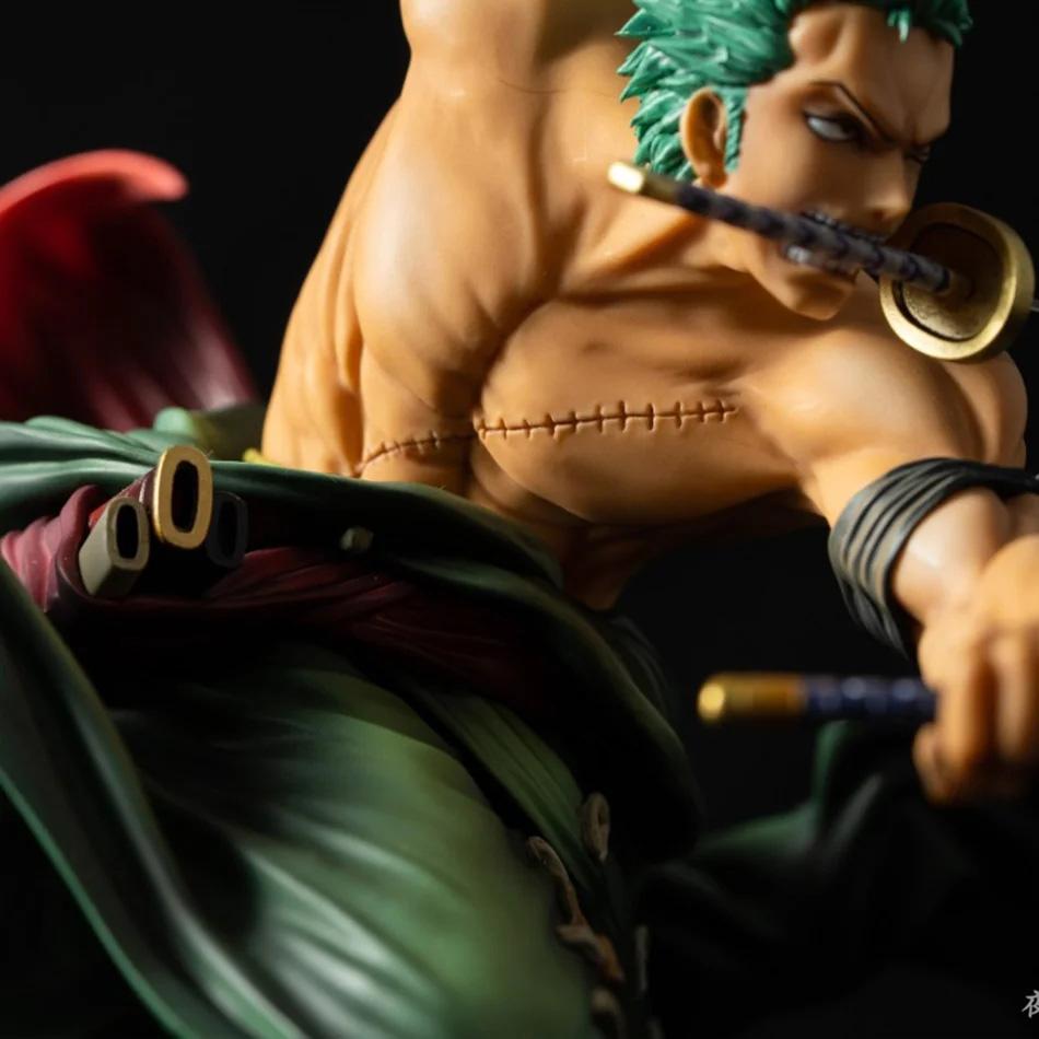 One Piece Roronoa Zoro Anime Action Figure Three-Blade Sa-Maximum Manga Statue Model for Collectors And Kids