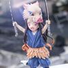 20CM Demon Slayer Kamado Nezuko Cos Hashibira Inosuke Action Figure PVC Desktop Decoration Statue Model Collectible Toys Gifts