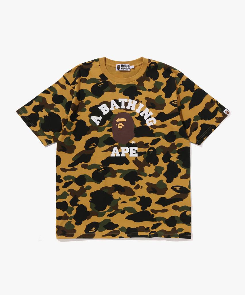 Колледжная футболка Beipeu First Camo (M) желтый