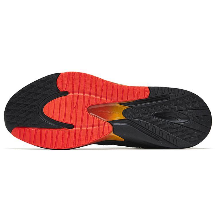 Anta Rocket 4.0 универсальные амортизирующие нескользящие износостойкие дышащие легкие низкие кроссовки для бега мужские кроссовки черные оранжевые 112245530-1
