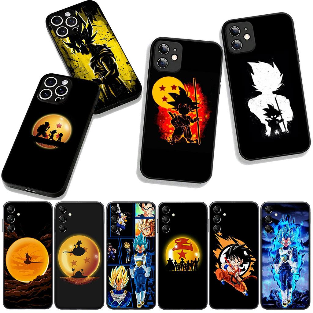 for Motorola Moto G54 G05 G24 G45 G55 G75 G85 G15 G57 G86 Power Edge 50 30 Fusion neo Pro Case Z Dragon Son Gokus Balls Vegeta