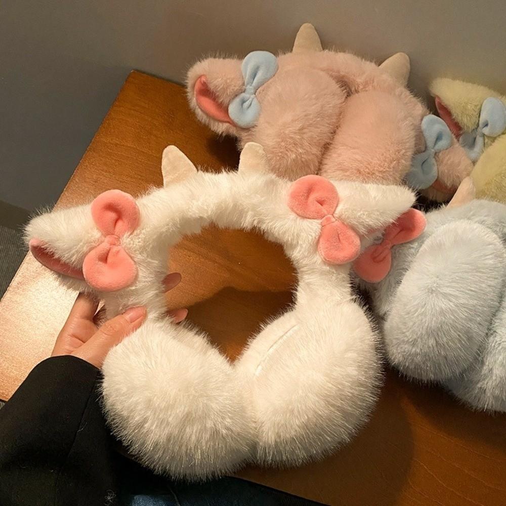 Теплозащитные плюшевые наушники, утолщенные накладки на уши, модная защита ушей, повязка на голову, зима