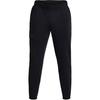 Johnson Series Solid Color Elastic Waistband Tapered Knit Sports Pants Men Pants Black 1380158-001