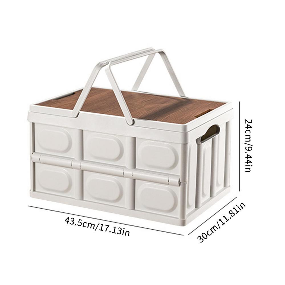 Открытый кемпинг складной ящик для хранения ящик многоцелевой ящик для хранения для кухни кемпинга патио и автомобиля складной портативный ящик для хранения