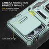 For Xiaomi 14T Case Kickstand Slide Lens Lid PC+TPU Drop