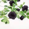 200cm Artificial Rose Vines Rose Pattern Halloween Garland Simulated Flowers  Interior Design