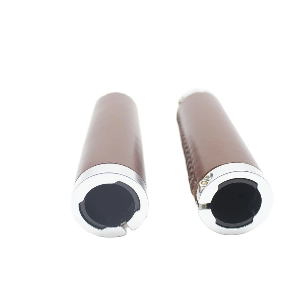 Bike Anti Skid Bike Handlebar Grips Vintage Bicycle Grips Bicycle Grips Cover Leather Bicycle Grips