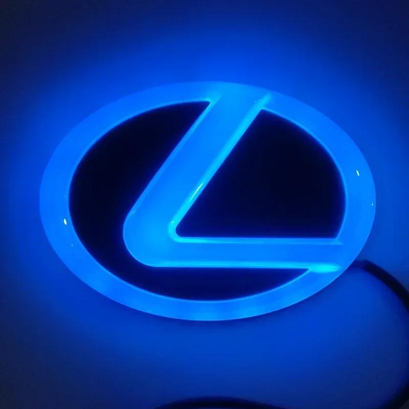 Для Lexus светодиодная подсветка логотипа автомобиля 4D светящийся задний фонарь логотипа автомобиляGS300 ES300 ES240 DS350LS270 RX450h CT200h EX250